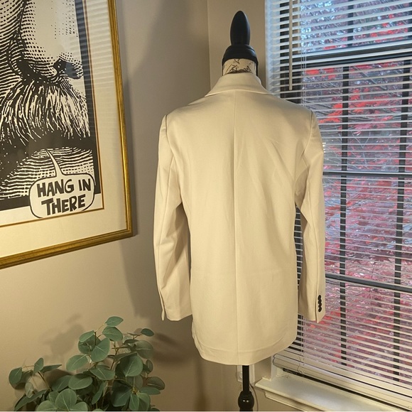 Cutie Over Sized Cream French La Redoute Blazer - Picture 3 of 4